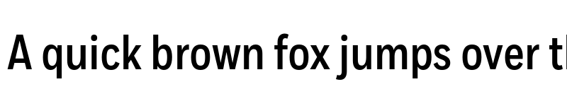 Preview of Fort Cond Medium font