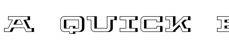 Preview of Fortitude 3D (100% Free) Regular font