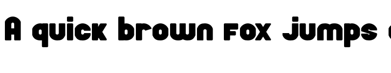 Preview of Fortman Regular font