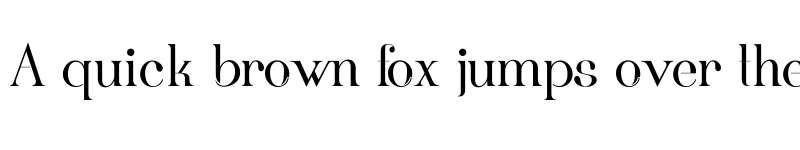 Preview of Fortunata Medium font