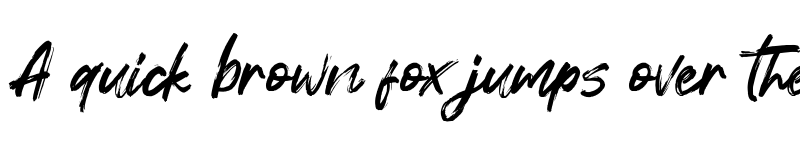 Preview of Forturn Regular font