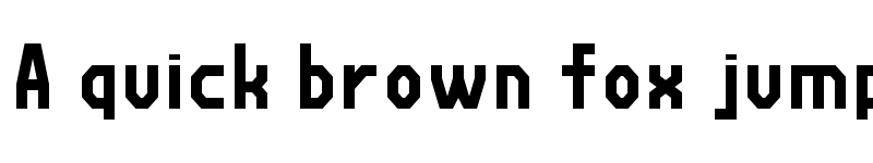 Preview of Fortzilla Regular font