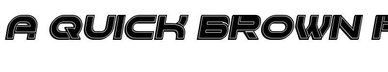 Preview of Forvertz 3D Filled Italic font