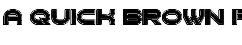 Preview of Forvertz 3D Filled Regular font