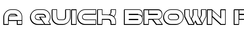 Preview of Forvertz 3D Regular font