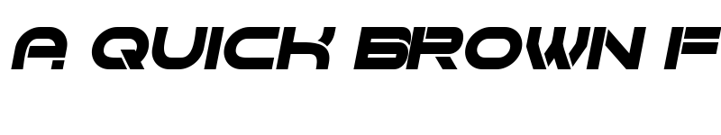 Preview of Forvertz Italic font