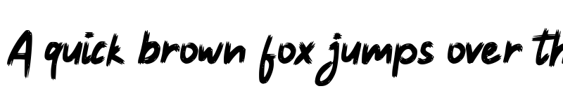 Preview of Forza Regular font