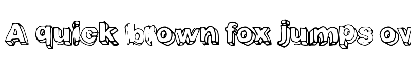 Preview of FourthDimension Regular font