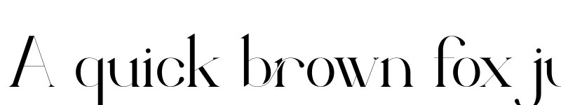 Preview of Fragier Regular font