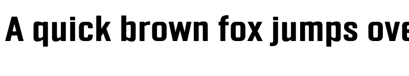 Preview of Fragua Bold font