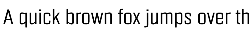 Preview of Fragua Light font