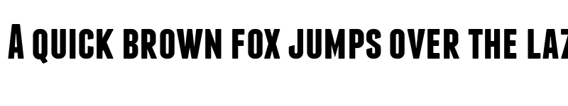 Preview of Franchise Regular font