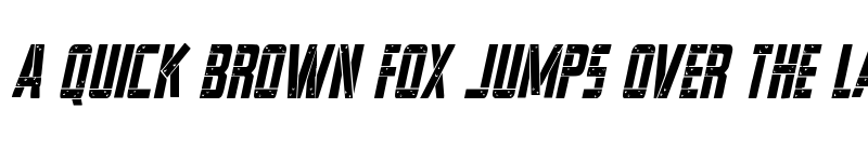 Preview of Frank-n-Plank Condensed Italic Condensed Italic font