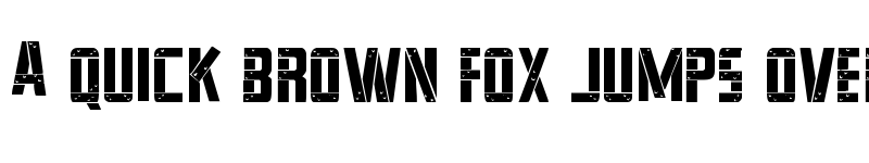 Preview of Frank-n-Plank Staggered Regular font