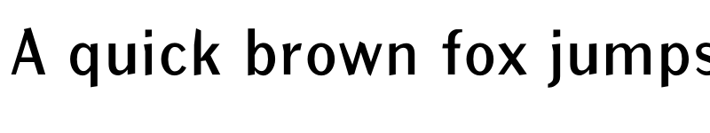 Preview of Frank Regular font