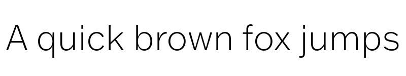 Preview of Franklin Gothic ATF Extra Light font