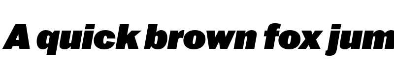 Preview of Franklin Gothic ATF Ultra Italic font