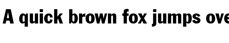 Preview of Franklin Gothic Condensed font