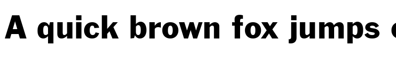 Preview of Franklin Gothic Regular font