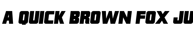 Preview of Franklin M54 Italic font