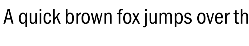 Preview of FranklinGothic URW Cond Book font