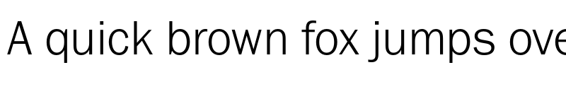 Preview of FranklinGothic URW Light font