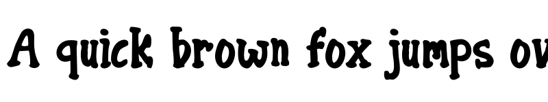 Preview of Frankly Regular font