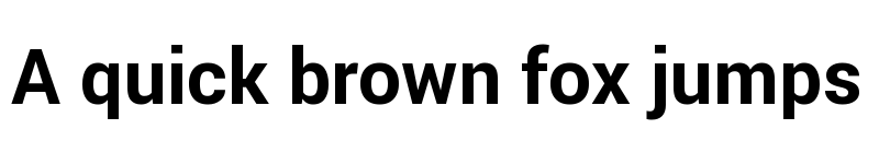 Preview of Franko Bold font