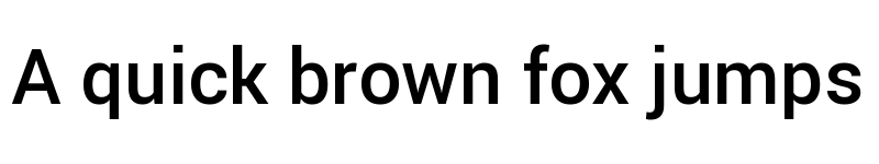 Preview of Franko Medium font