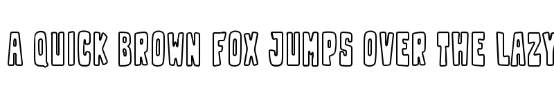 Preview of Franky Outline Outline font