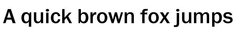 Preview of Franskton Regular font