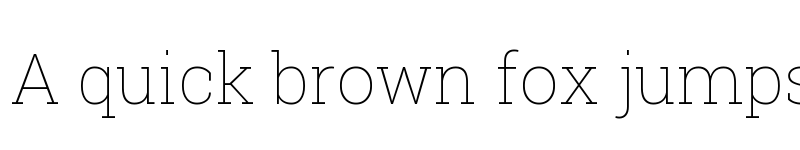 Preview of Franzo Thin font