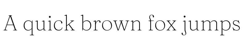 Preview of Fraunces 9pt S000 Thin font