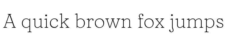 Preview of Fraunces 9pt S100 Thin font