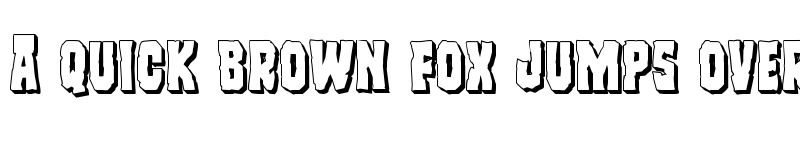 Preview of Freakfinder 3D Regular font