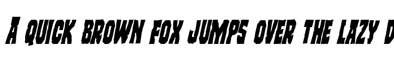 Preview of Freakfinder Condensed Italic Condensed Italic font