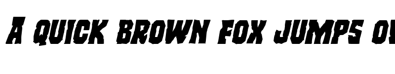 Preview of Freakfinder Expanded Italic Expanded Italic font