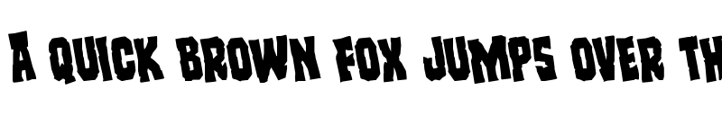 Preview of Freakfinder Rotated Regular font