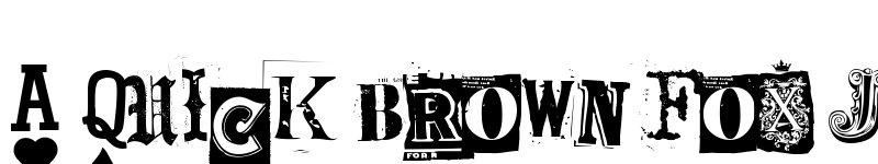 Preview of Freakshow Regular font