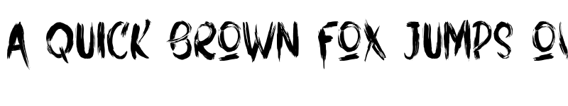 Preview of Fredbones Personal use Only Regular font