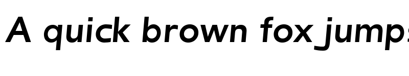 Preview of Frederic Bold Italic font