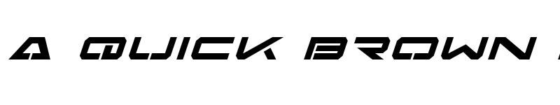 Preview of Free Agent Bold ExpItal Bold ExpItal font