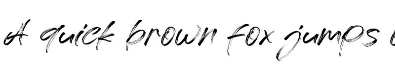 Preview of Free License Regular font