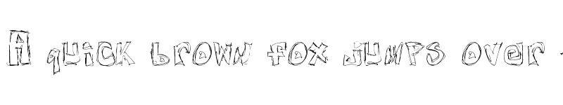 Preview of Free nights and weekends Regular font