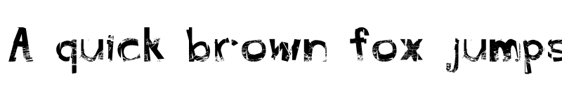 Preview of FreekTure Regular font