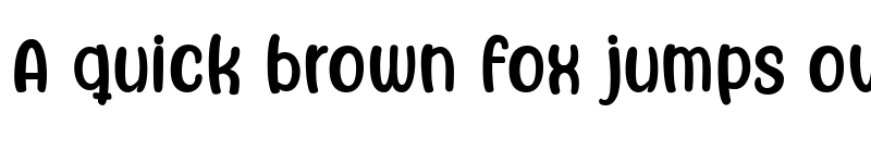 Preview of Freely Movable Regular font