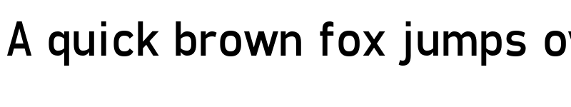 Preview of Freeroad Regular font