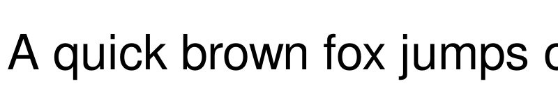 Preview of FreeSans Medium font