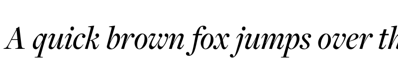 Preview of FreightDisp Pro Medium Italic font