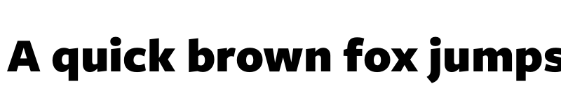 Preview of FreightSans Pro Black font